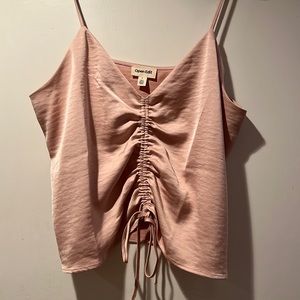 Open Edit (Nordstrom) Ribbed Tank Top